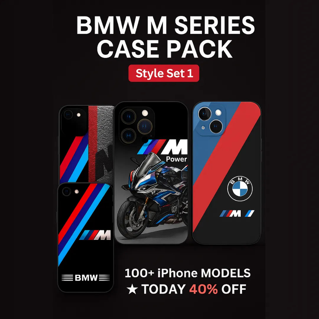 🔥 BMW M Series Case Pack – Style Set 1