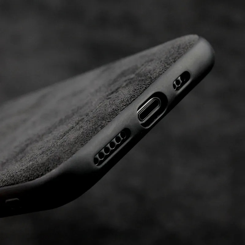 PulseCase™ AMG Alcantara iPhone Case – Premium Racing Edition