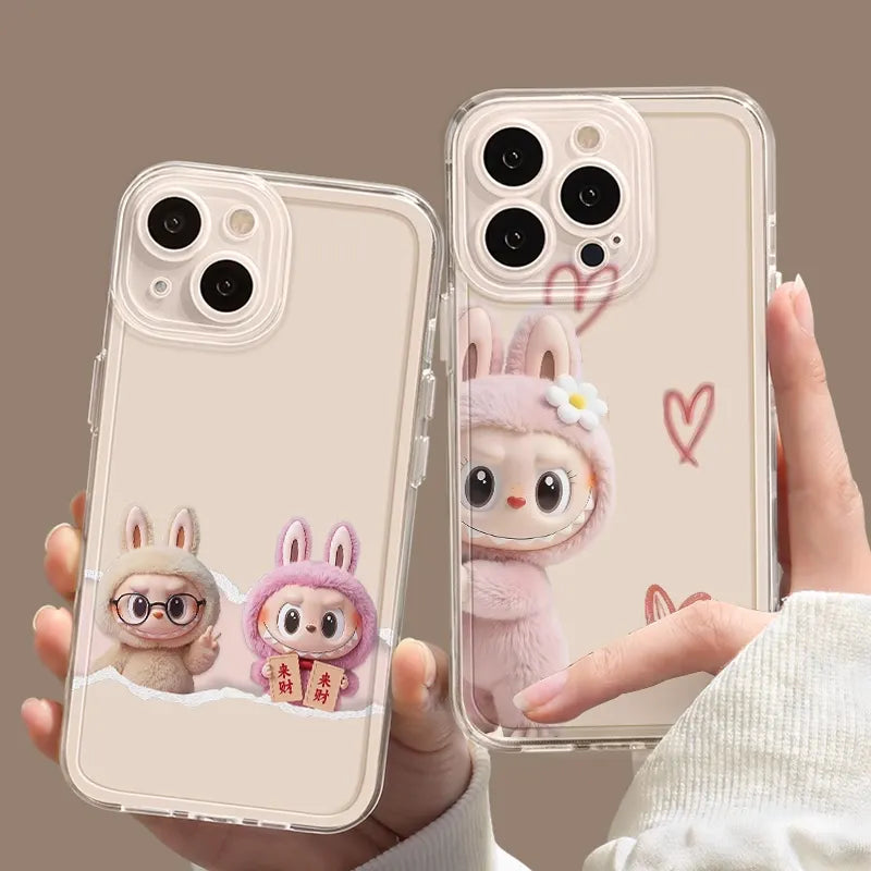 Angel Eyes Clear iPhone Case – PulseCase™ Soft Series