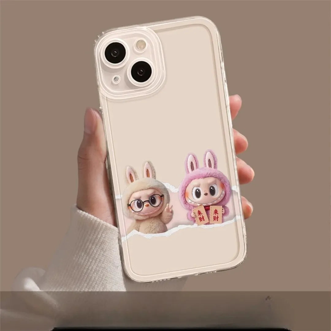 Angel Eyes Clear iPhone Case – PulseCase™ Soft Series