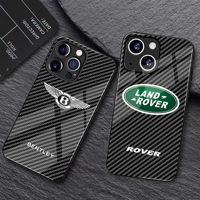 PulseCase™ Auto Logo Glass iPhone Case SET 2 – with MAGSAFE