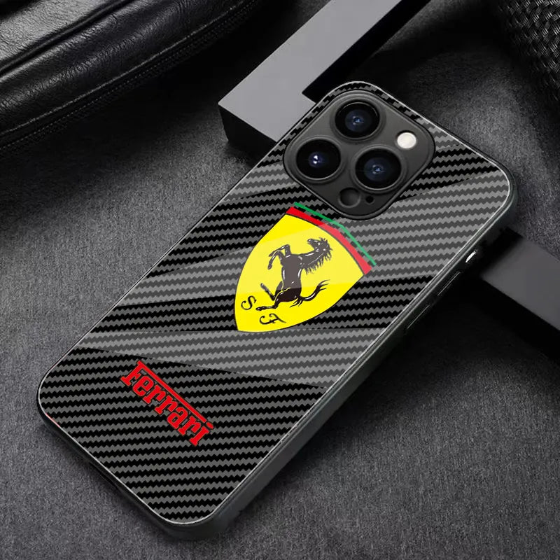 PulseCase™ Auto Logo Glass iPhone Case SET 3 – with MAGSAFE