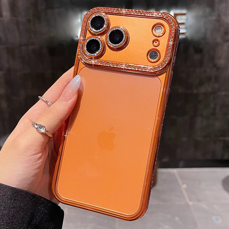 DiamondGlow™ Full-Body Glitter Case – For iPhone