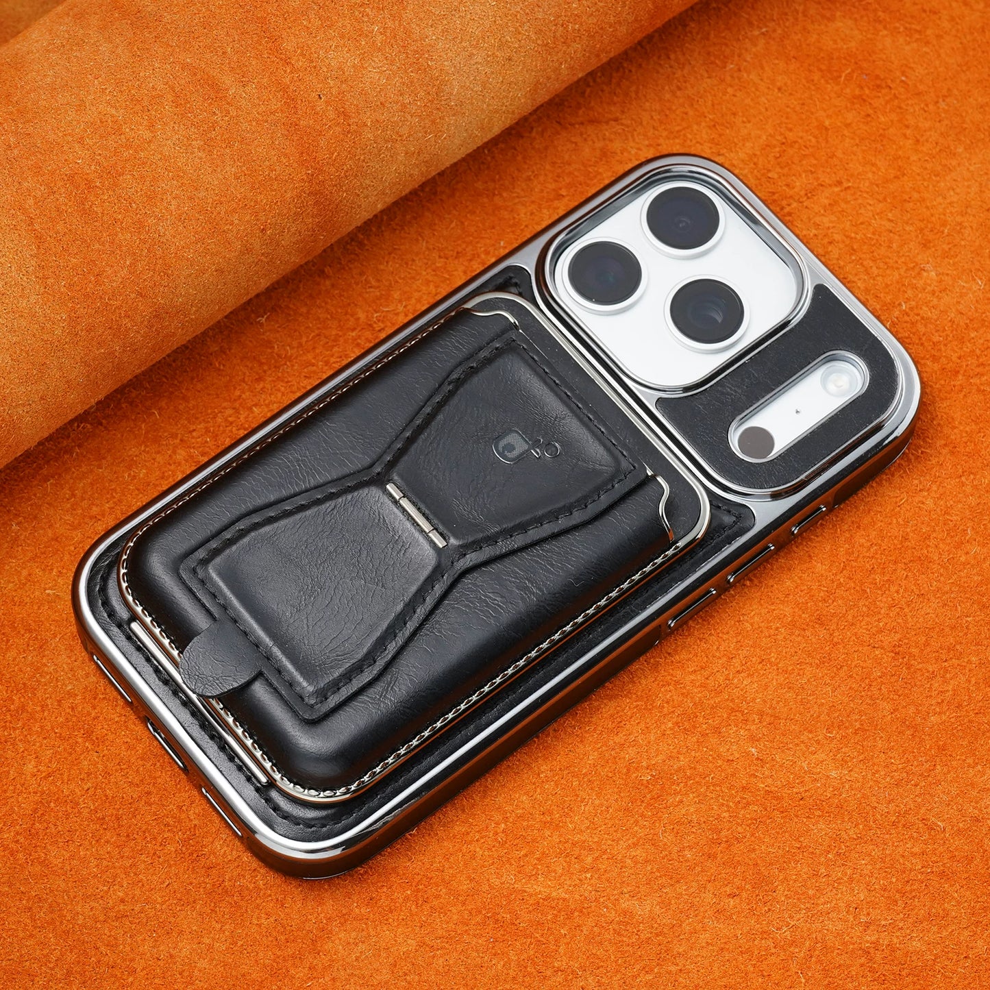 PulseCase™ Executive Leather MagSafe Case – 3-in-1 Premium Collection