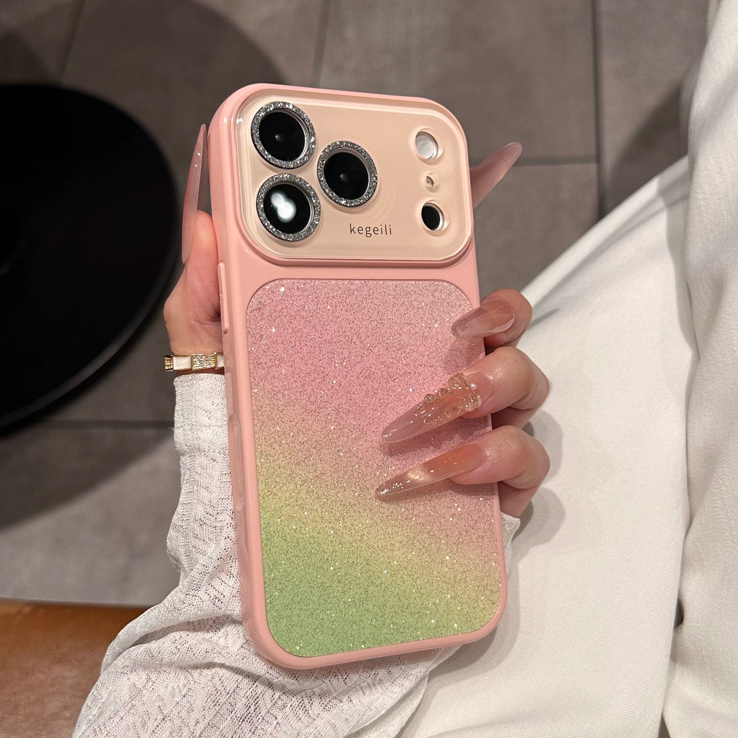 PulseCase™ GlowFade Case – Glitter Gradient Edition