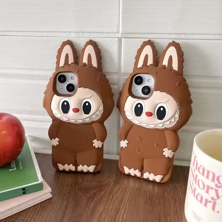 LABUBU™ Plushy Bunny Full-Body 3D Case