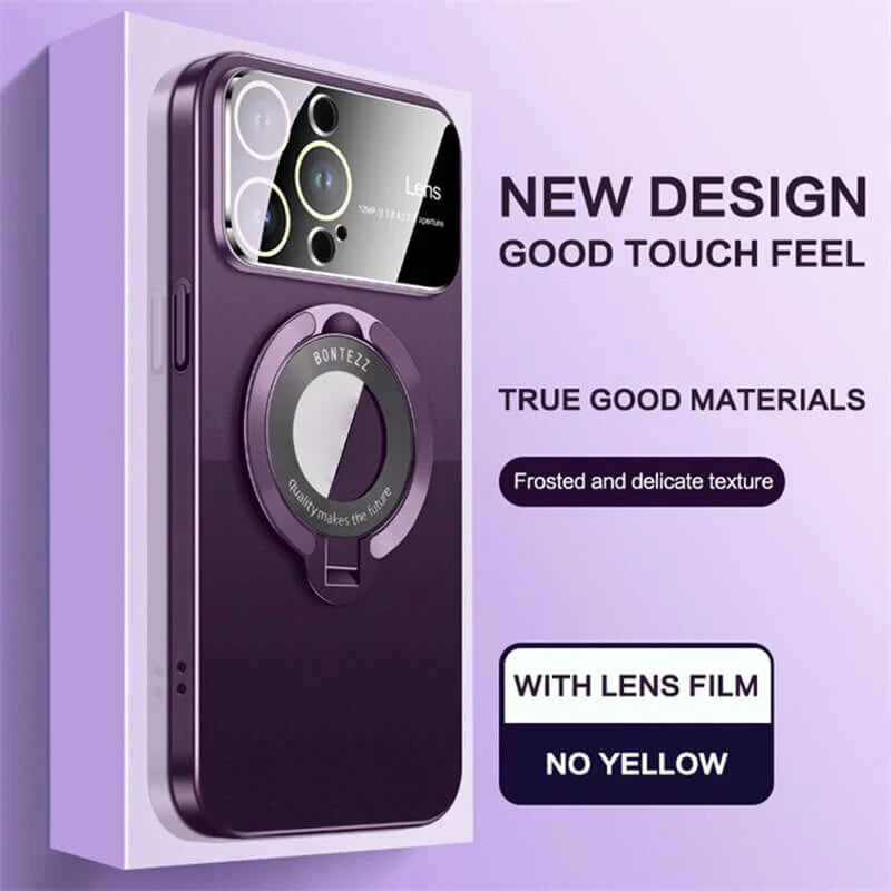 MagRing™ Grip Stand Case for iPhone – MagSafe & Kickstand Function