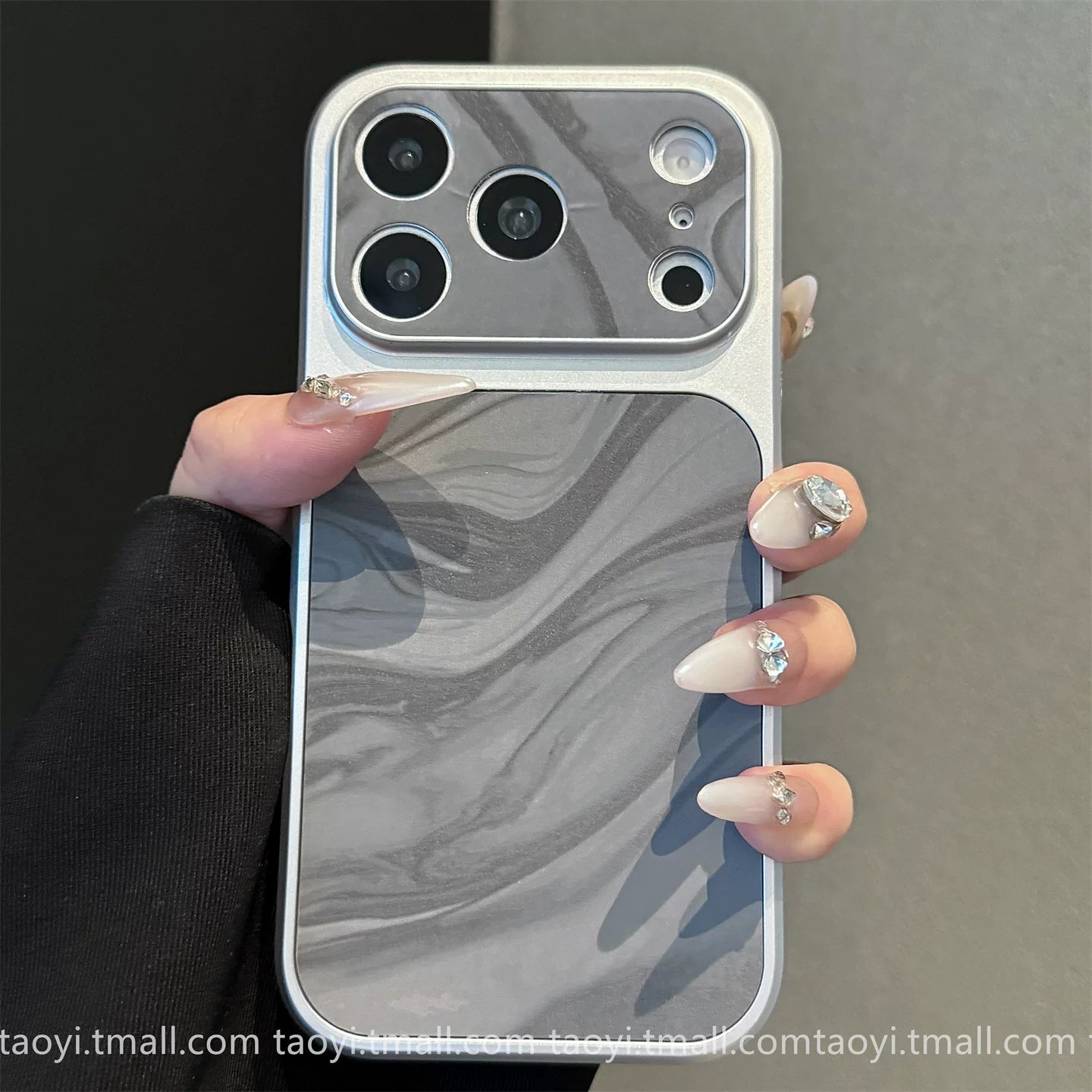 PulseCase™ Marble Wave Case – Luxury Frosted Edition