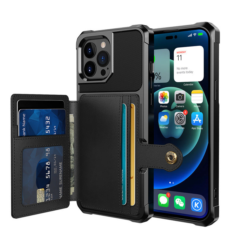 PulseCase™ MagMount Wallet Case – Magnetic Car Mount + Card Holder