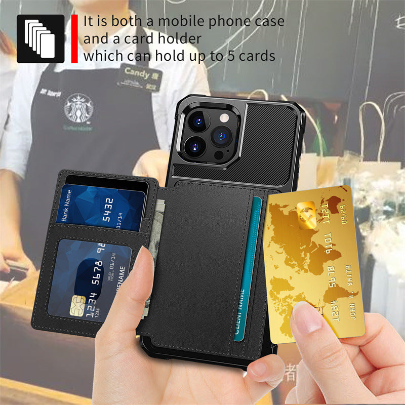 PulseCase™ MagMount Wallet Case – Magnetic Car Mount + Card Holder