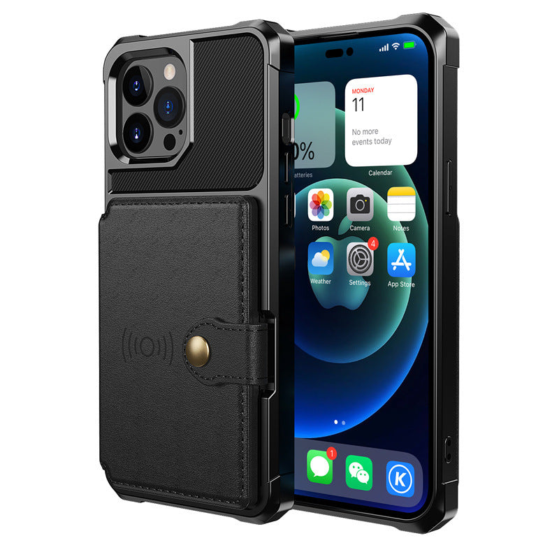 PulseCase™ MagMount Wallet Case – Magnetic Car Mount + Card Holder