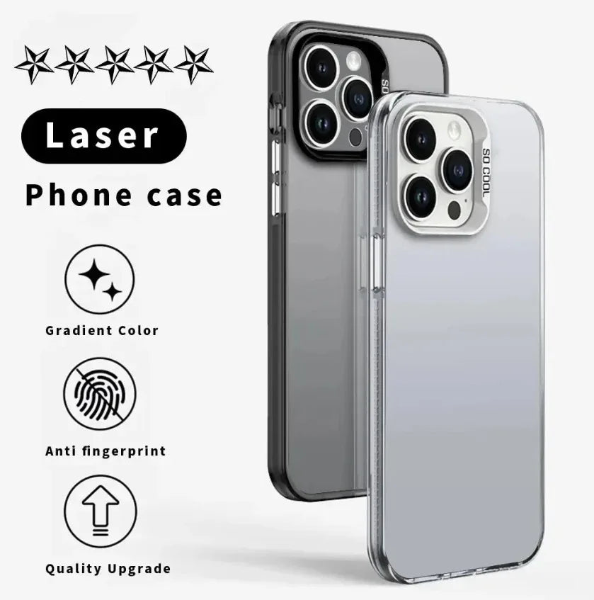 AMG GT Inspired Car Phone Case – Matte Anti-Fall Cover for iPhone 12–16 Series