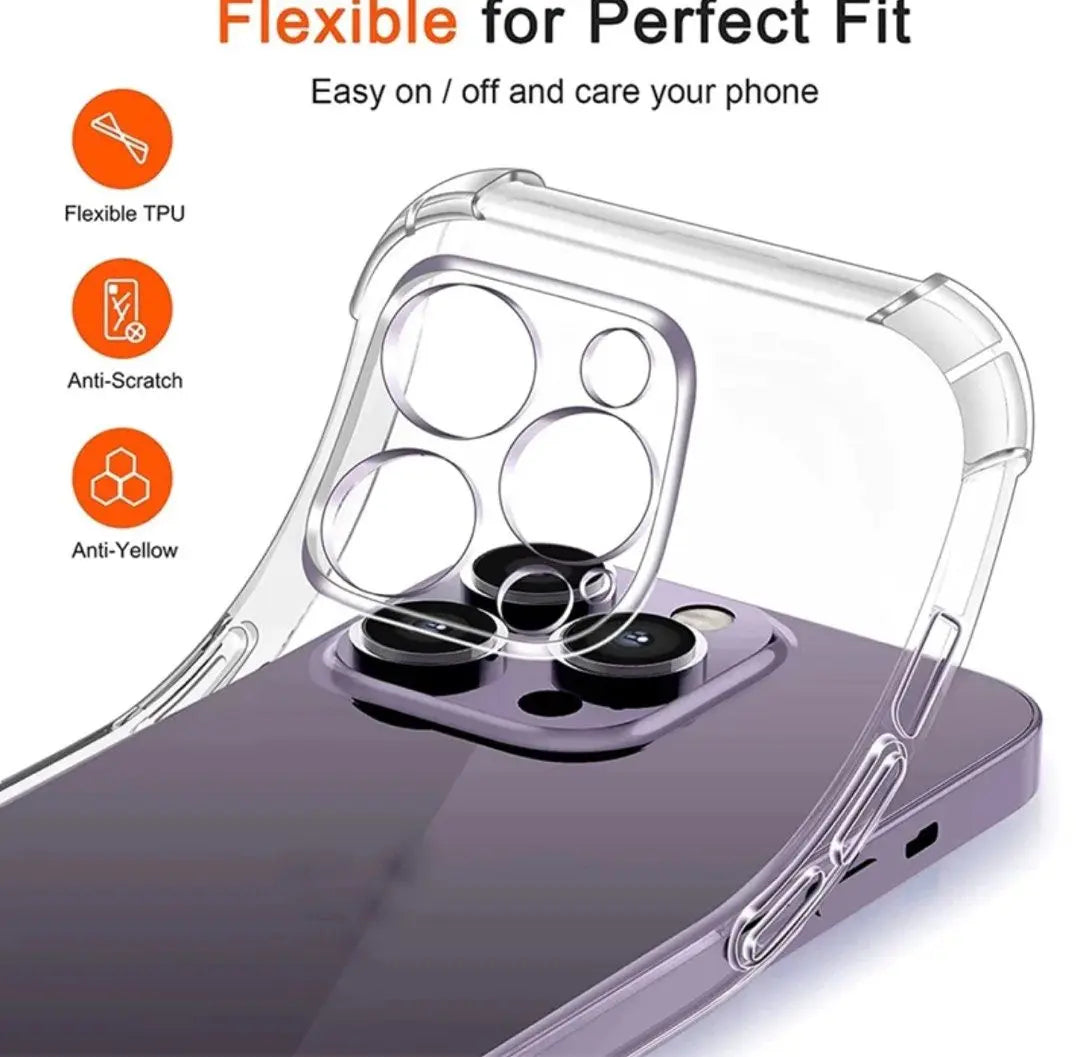 Golf MK7 GTI Transparent iPhone Case – Soft TPU Cover for iPhone 12 to 16
