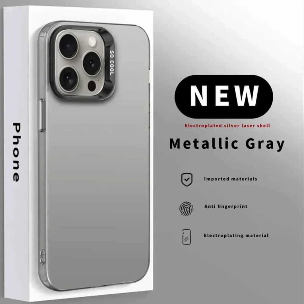 AMG GT Inspired Car Phone Case – Matte Anti-Fall Cover for iPhone 12–16 Series
