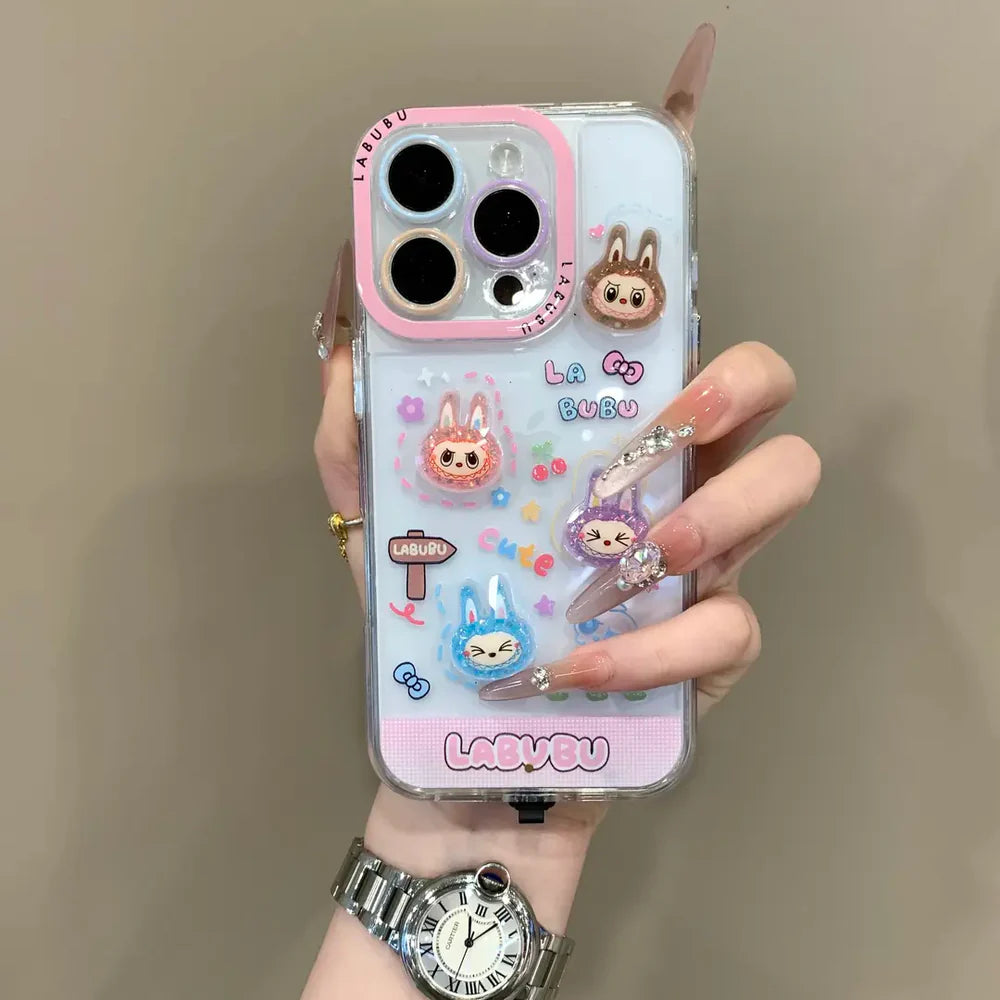 LABUBU™ 3D Bunny iPhone Case