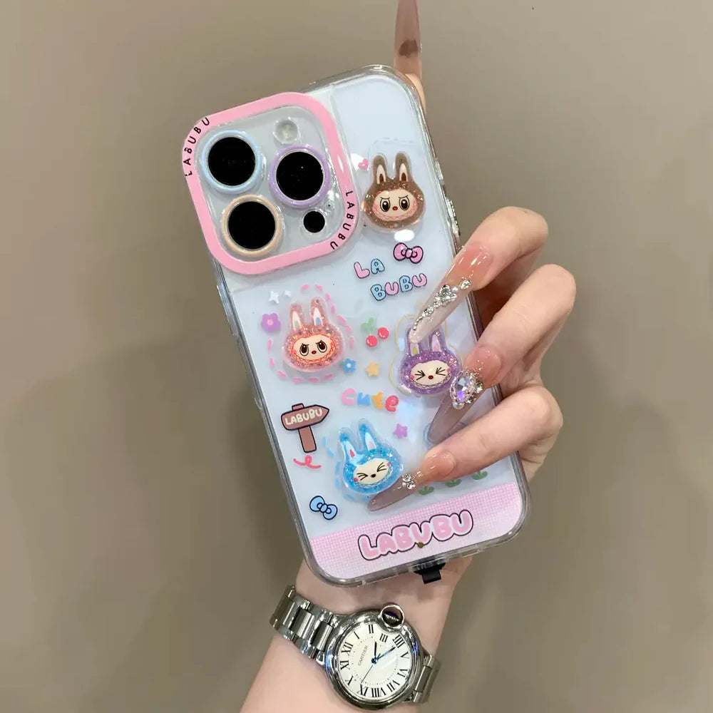 LABUBU™ 3D Bunny iPhone Case
