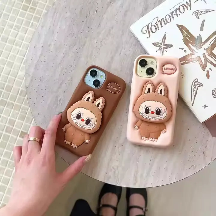 LABUBU™ 3D Bunny Soft Touch Case