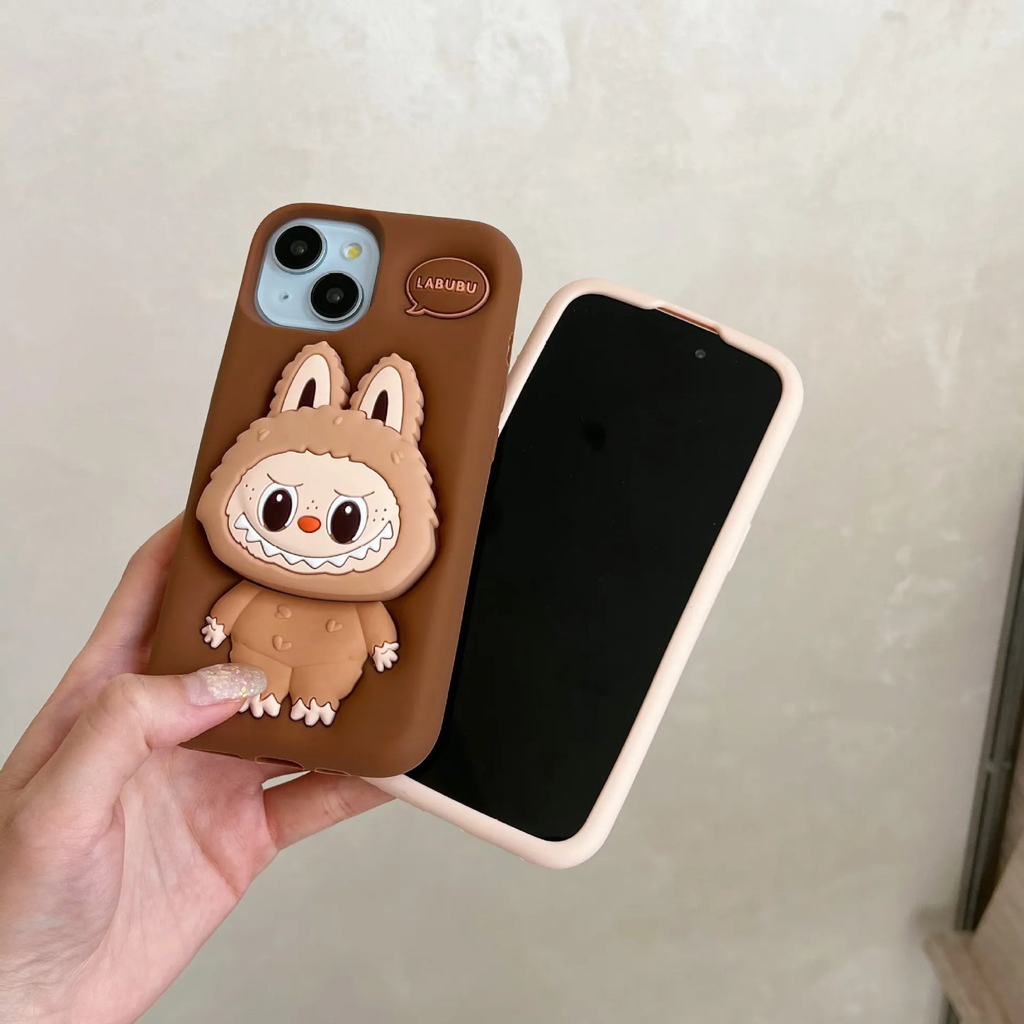 LABUBU™ 3D Bunny Soft Touch Case