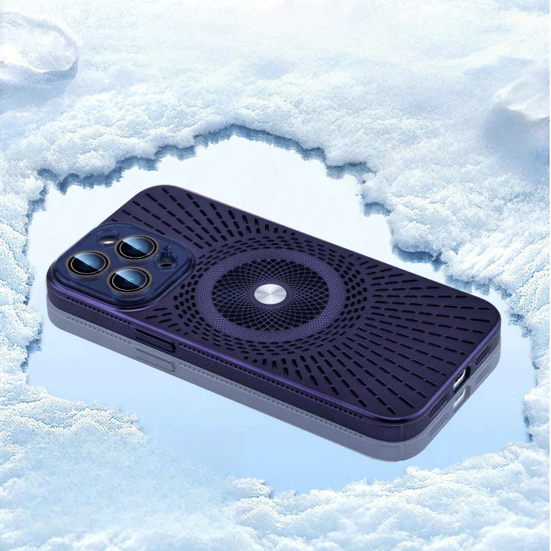 AirFlow Shield™ – Magnetic MagSafe Cooling Case for iPhone