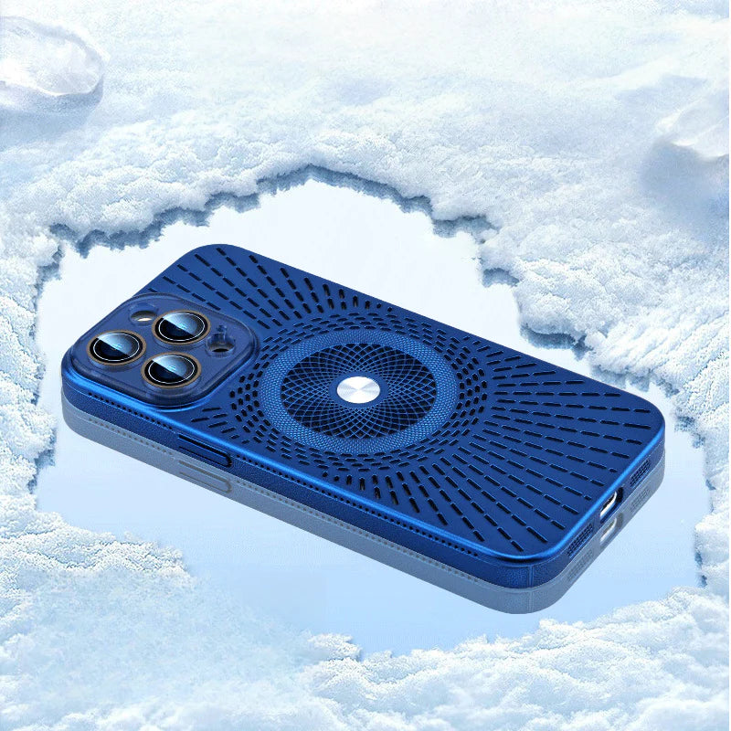 AirFlow Shield™ – Magnetic MagSafe Cooling Case for iPhone