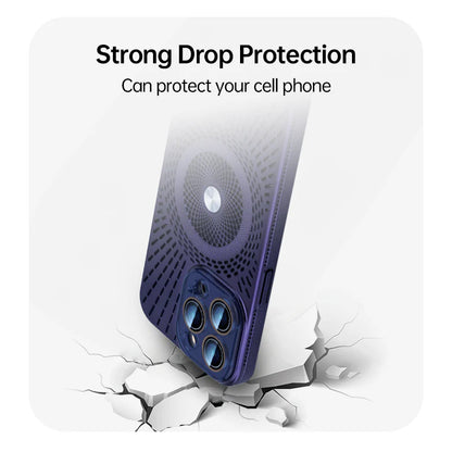 AirFlow Shield™ – Magnetic MagSafe Cooling Case for iPhone