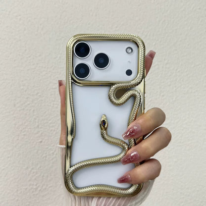 PulseCase™ 3D Snake Frame Case – Glossy & Matte Edition