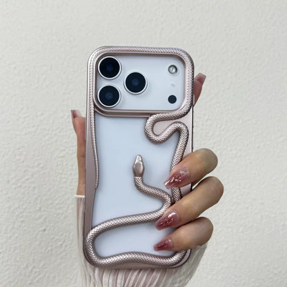 PulseCase™ 3D Snake Frame Case – Glossy & Matte Edition