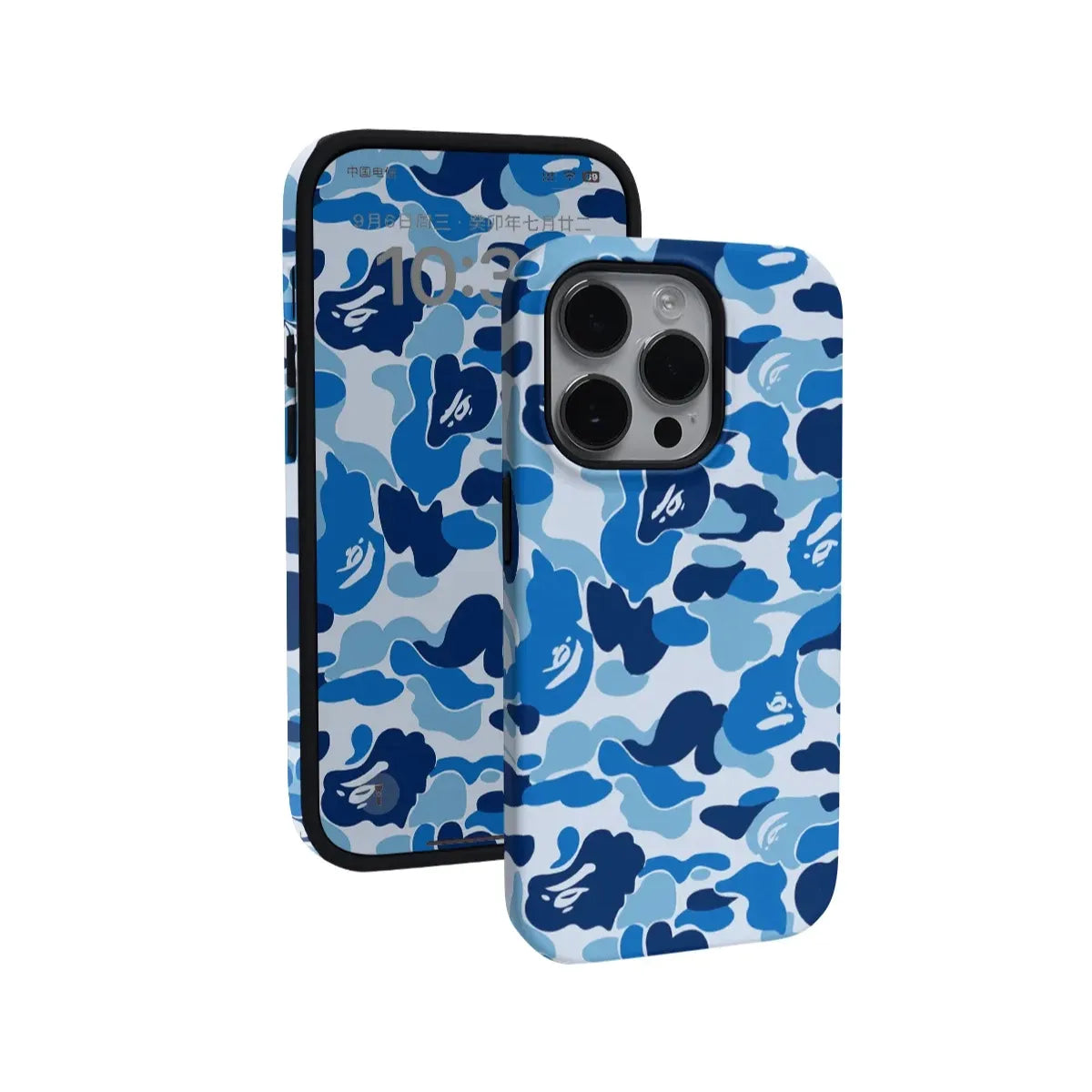PulseCase™ Glossy Camo iPhone Case