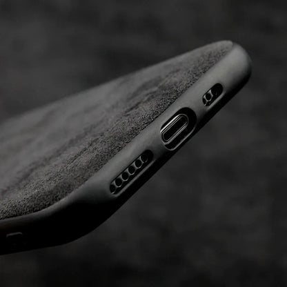 PulseCase™ AMG Alcantara iPhone Case – Premium Racing Edition