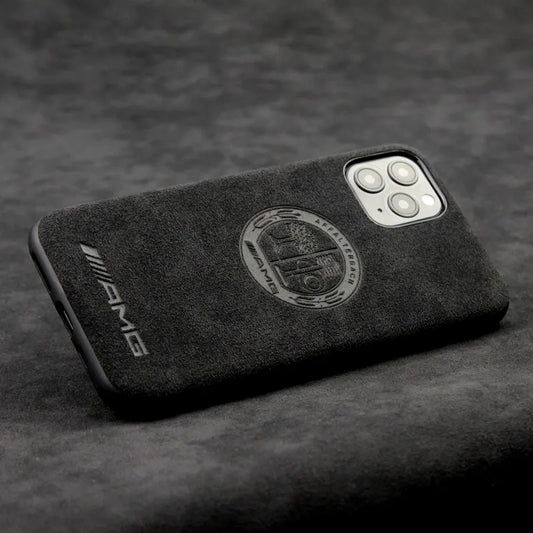 PulseCase™ AMG Alcantara iPhone Case – Premium Racing Edition