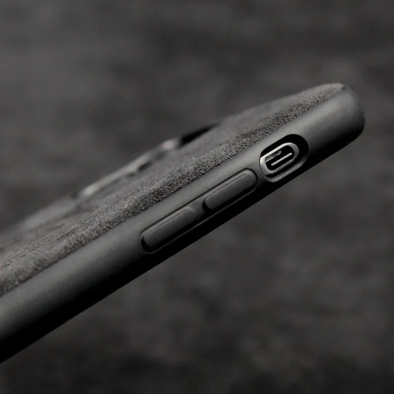 PulseCase™ AMG Alcantara iPhone Case – Premium Racing Edition