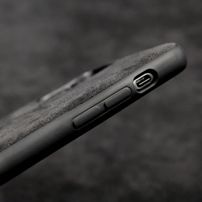 PulseCase™ AMG Alcantara iPhone Case – Premium Racing Edition