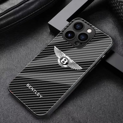 PulseCase™ Auto Logo Glass iPhone Case SET 2 – with MAGSAFE