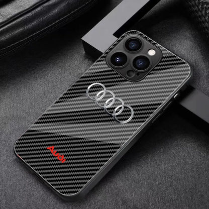 PulseCase™ Auto Logo Glass iPhone Case SET 1 – with MAGSAFE