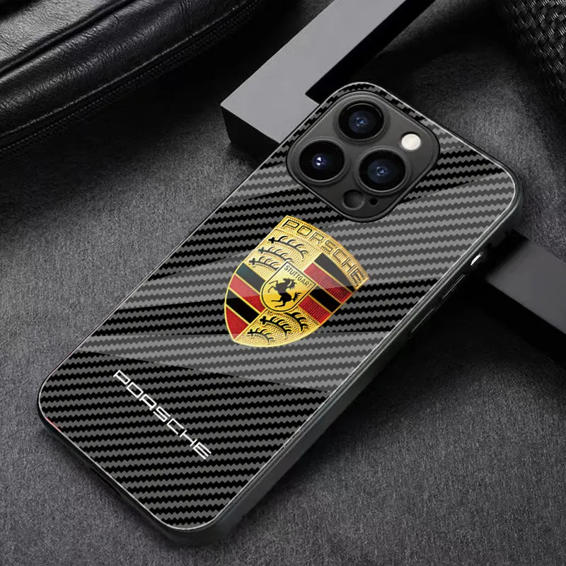 PulseCase™ Auto Logo Glass iPhone Case SET 1 – with MAGSAFE