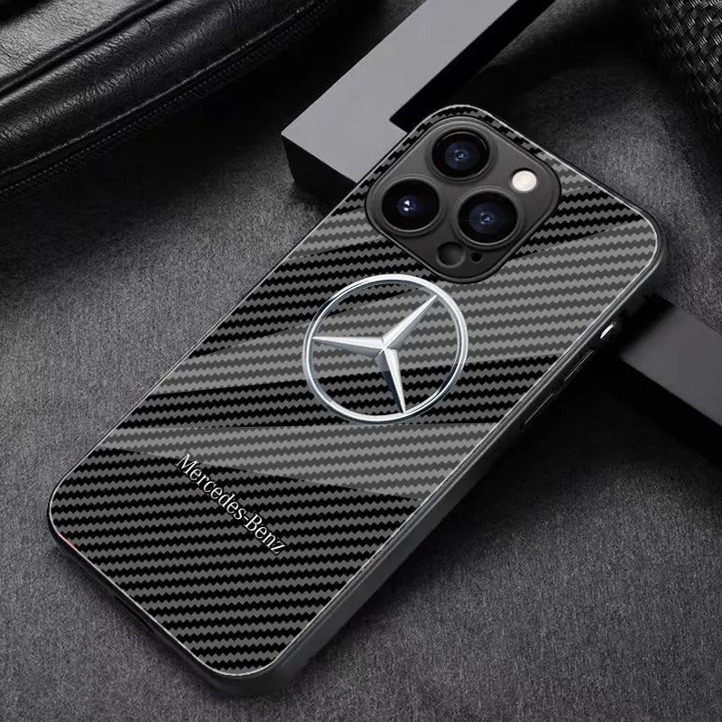 PulseCase™ Auto Logo Glass iPhone Case SET 1 – with MAGSAFE