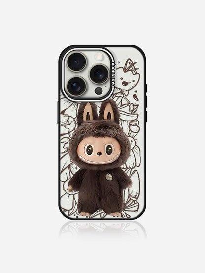 PULSECASE™ Cocoa Bunny iPhone Case – Labubu Plush Series