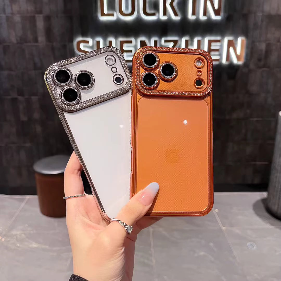 DiamondGlow™ Full-Body Glitter Case – For iPhone