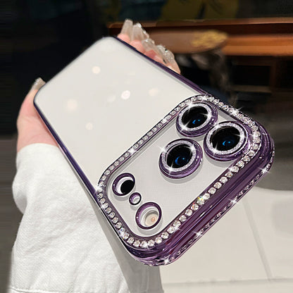 DiamondGlow™ Full-Body Glitter Case – For iPhone