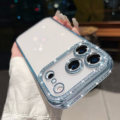 DiamondGlow™ Full-Body Glitter Case – For iPhone