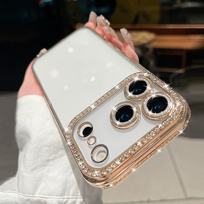 DiamondGlow™ Full-Body Glitter Case – For iPhone