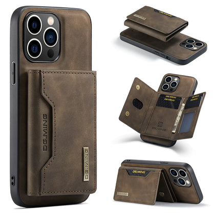 PulseCase™ Executive Wallet Case – Premium Leather MagSafe Edition