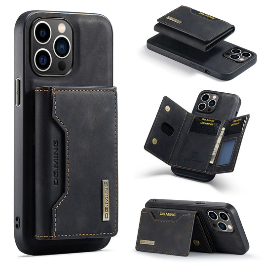 PulseCase™ Executive Wallet Case – Premium Leather MagSafe Edition