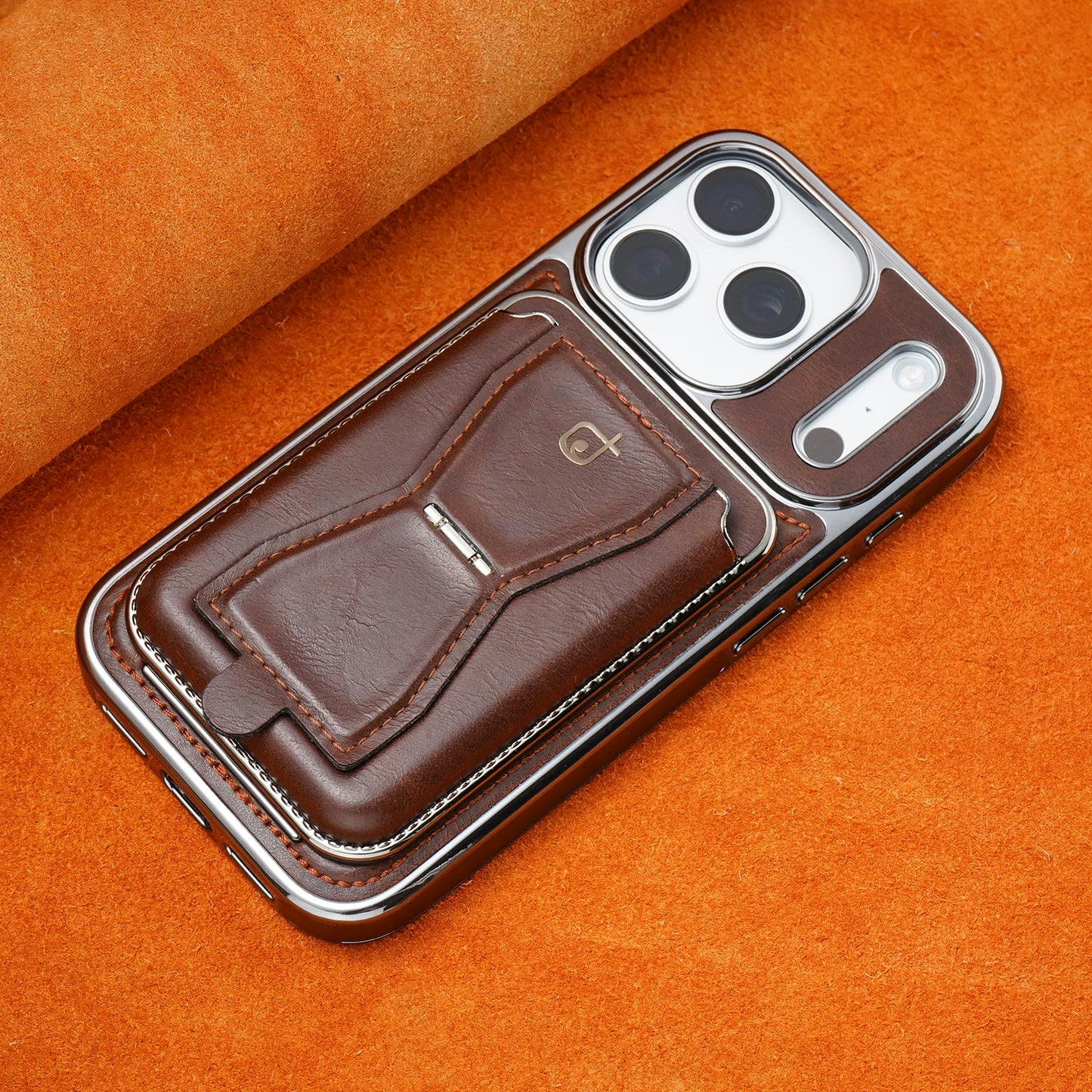 PulseCase™ Executive Leather MagSafe Case – 3-in-1 Premium Collection