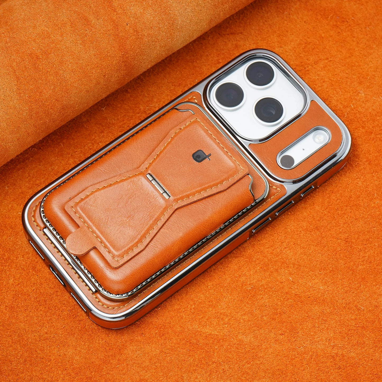 PulseCase™ Executive Leather MagSafe Case – 3-in-1 Premium Collection