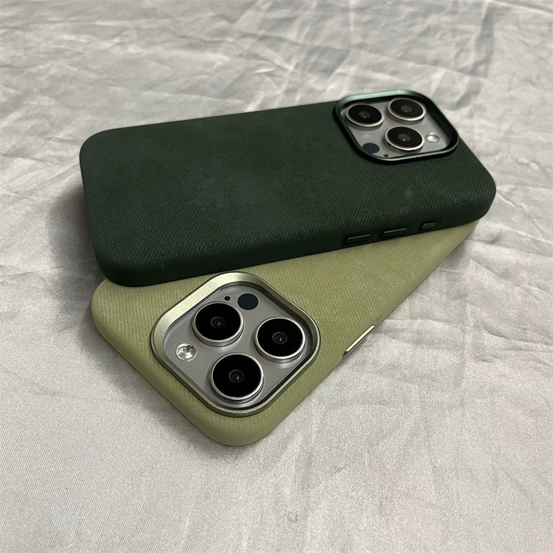 PulseCase™ FabricShield MagSafe Case – Premium Woven Edition