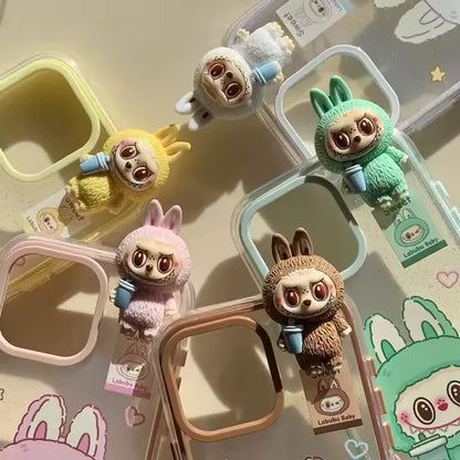 Glitter Labubu™ Bunny iPhone Case – 3D Cute Limited Edition