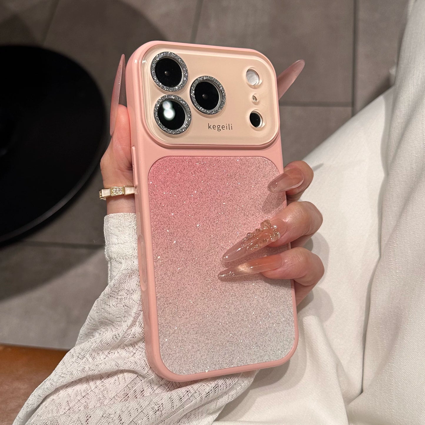 PulseCase™ GlowFade Case – Glitter Gradient Edition