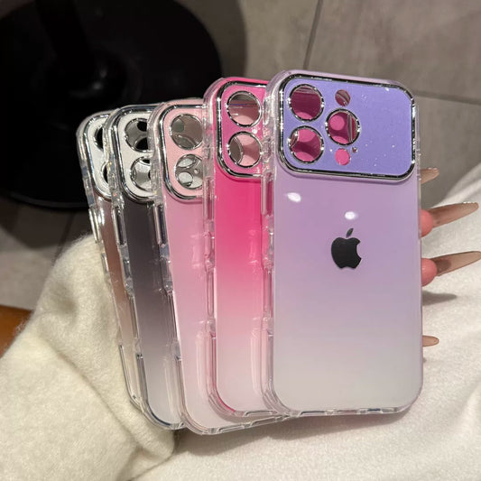 PulseCase™ Gradient Glitter iPhone Case – Shimmer Effect & Shockproof Protection