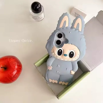 LABUBU™ Plushy Bunny Full-Body 3D Case